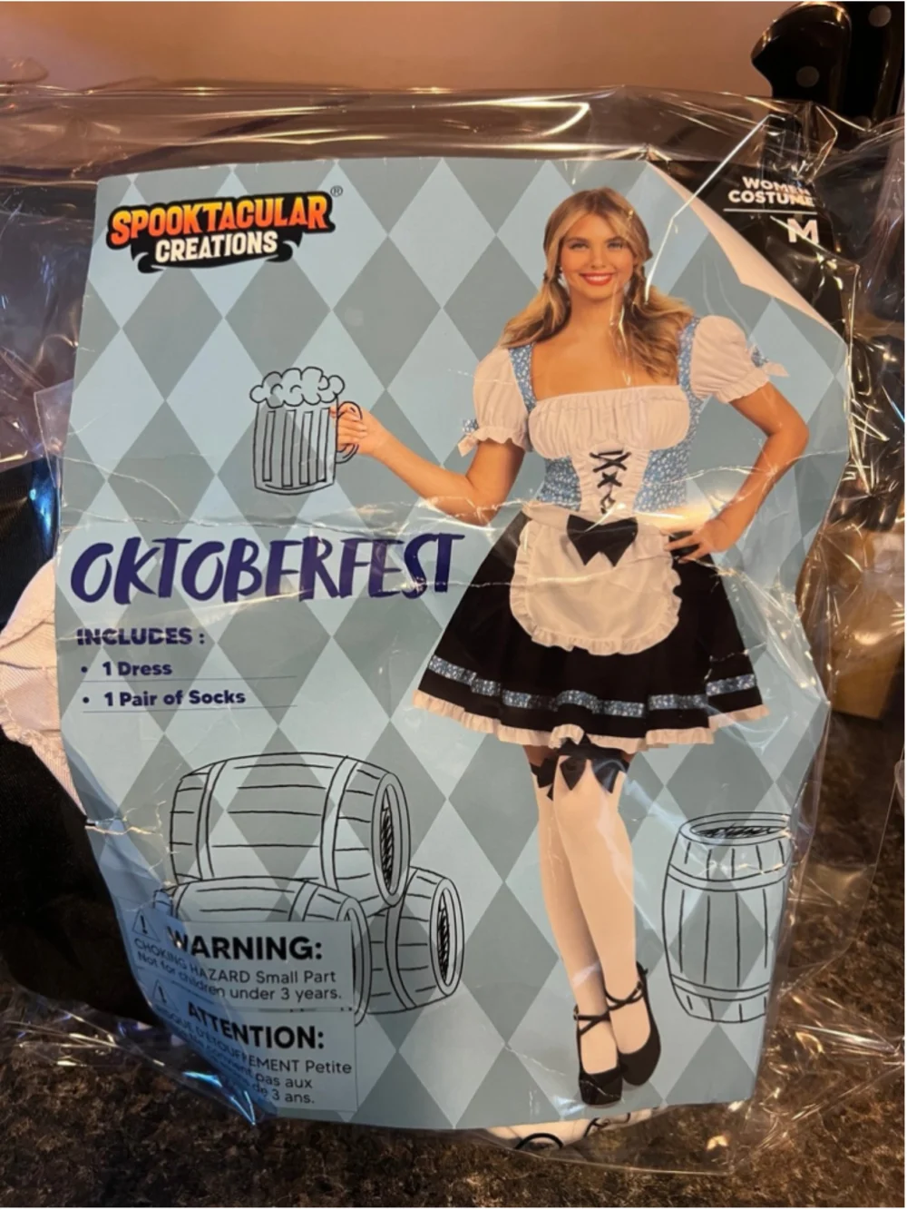 Spooktacular Creations Women's German Oktoberfest Costume Set